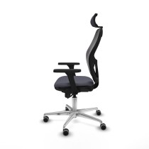 Office Chair with Headrest Jorquera Piqueras y Crespo 3D086G2 Dark grey