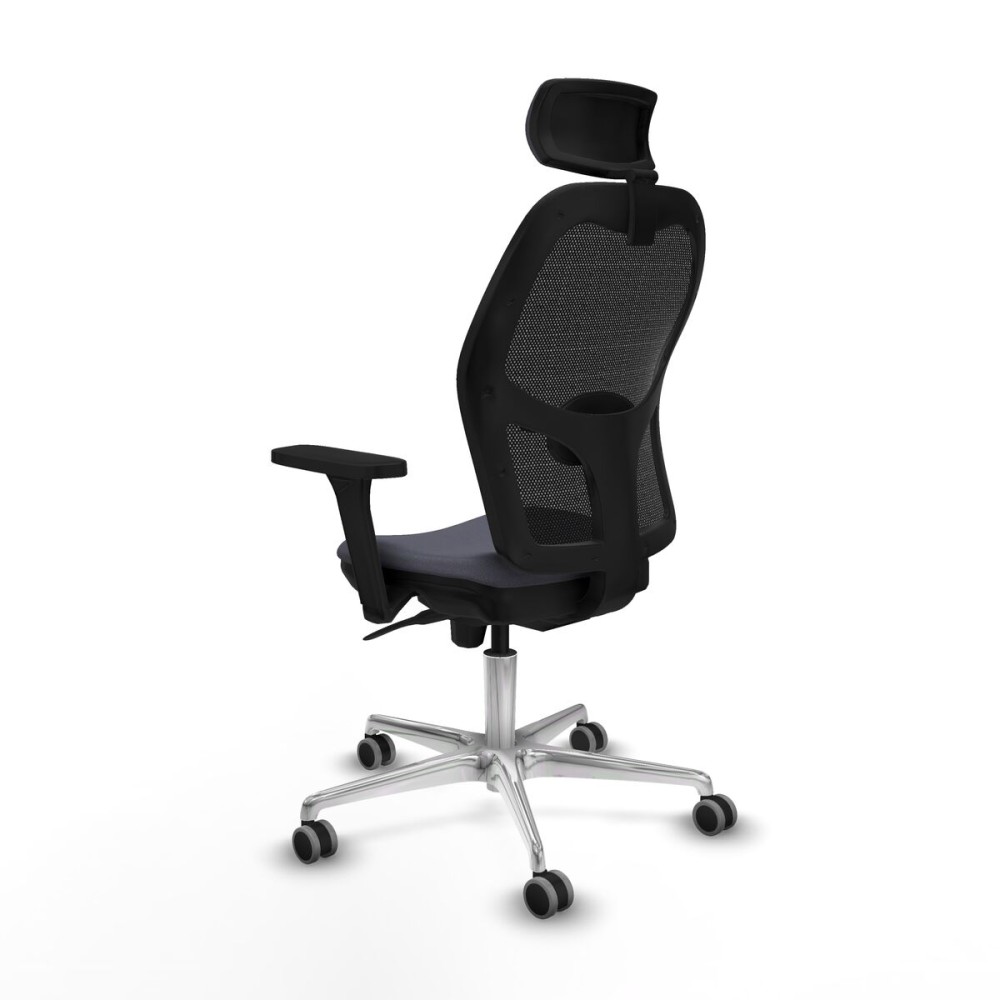 Office Chair with Headrest Jorquera Piqueras y Crespo 3D086G2 Dark grey