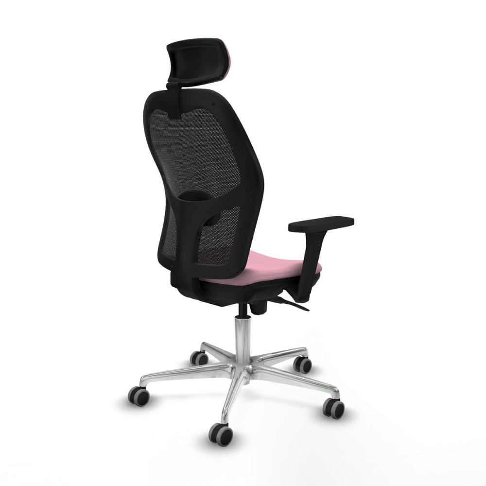 Chaise de Bureau avec Appui-tête Jorquera Piqueras y Crespo 3D086G2 Rose