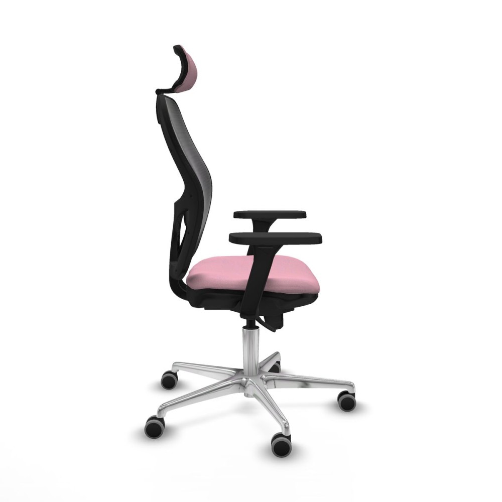 Chaise de Bureau avec Appui-tête Jorquera Piqueras y Crespo 3D086G2 Rose