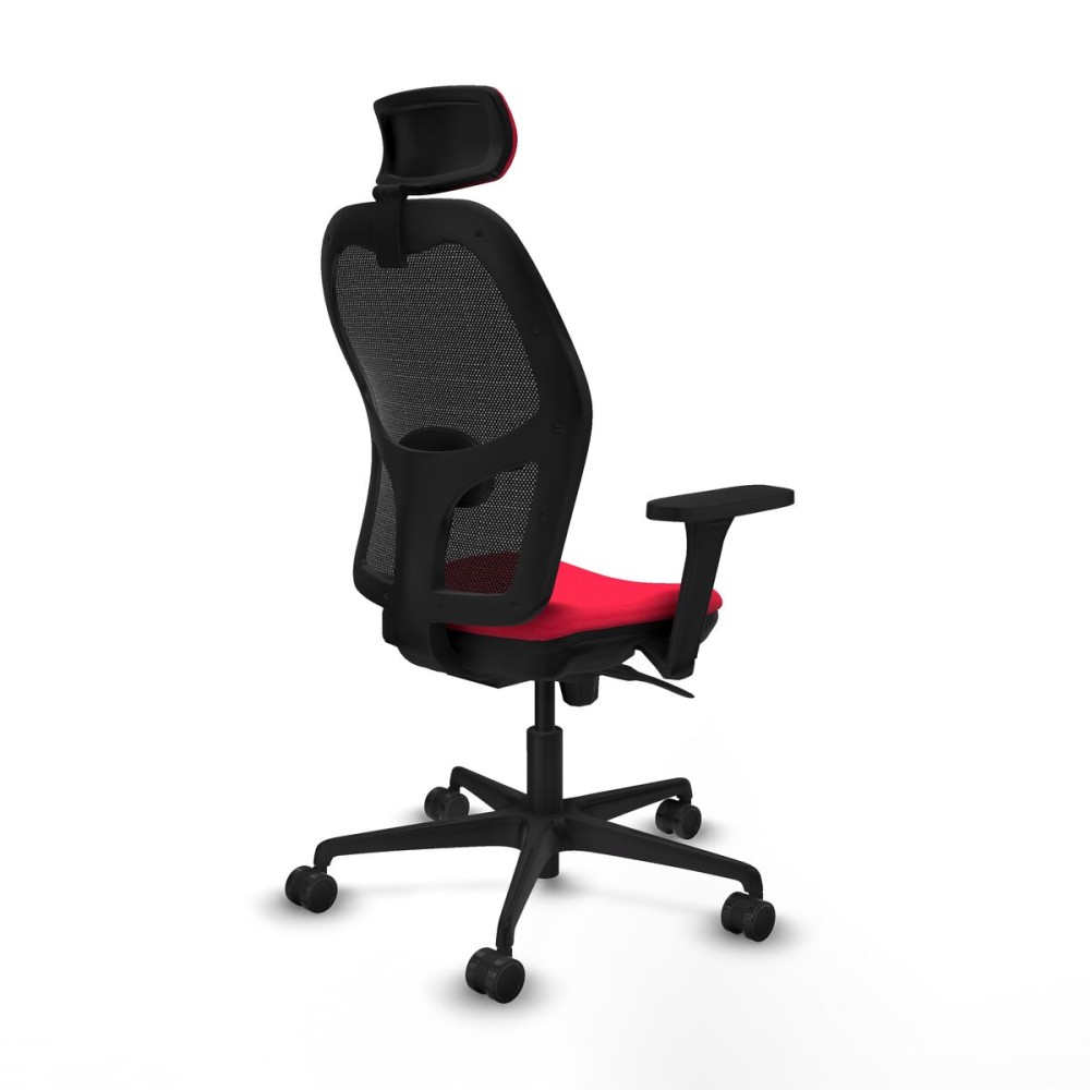Office Chair with Headrest Jorquera Piqueras y Crespo 3D036N2 Red