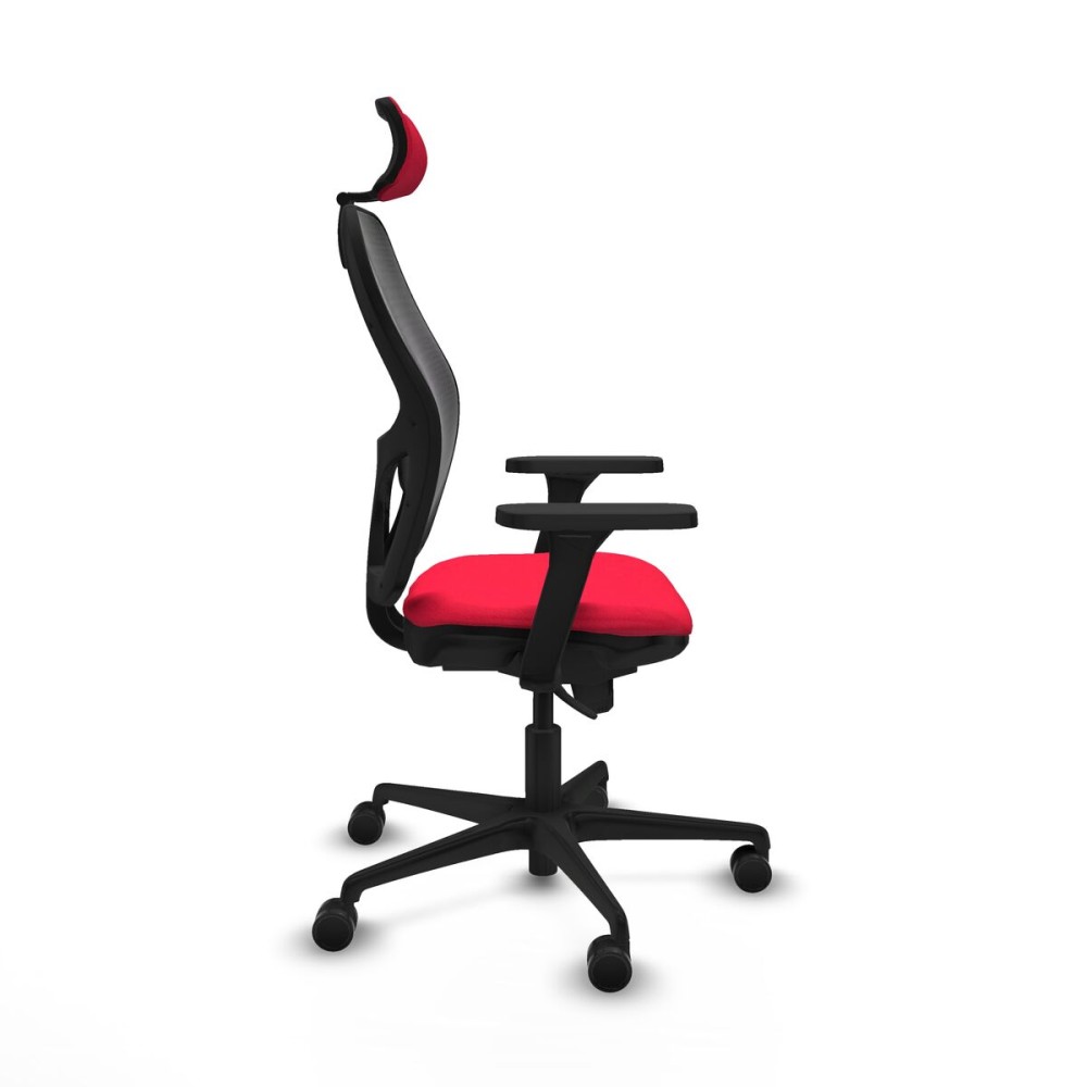 Office Chair with Headrest Jorquera Piqueras y Crespo 3D036N2 Red