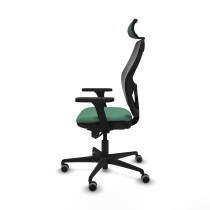 Chaise de Bureau avec Appui-tête Jorquera Piqueras y Crespo 3D036G2 Vert émeraude