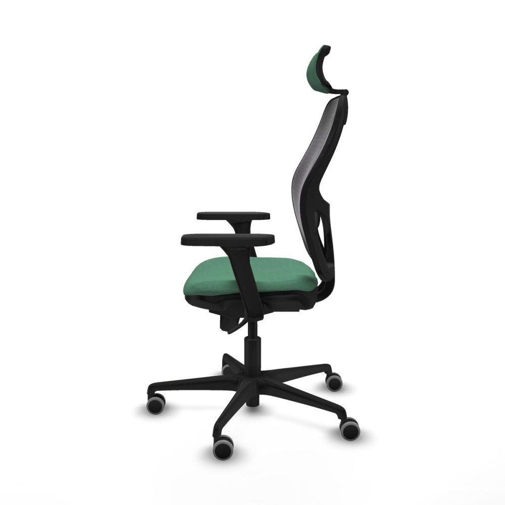 Chaise de Bureau avec Appui-tête Jorquera Piqueras y Crespo 3D036G2 Vert émeraude