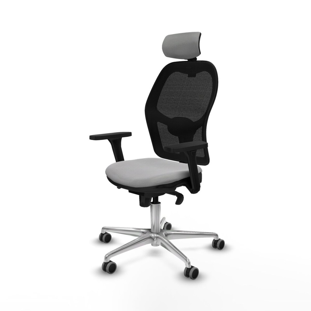 Office Chair with Headrest Jorquera Piqueras y Crespo 3D086G2 Light grey
