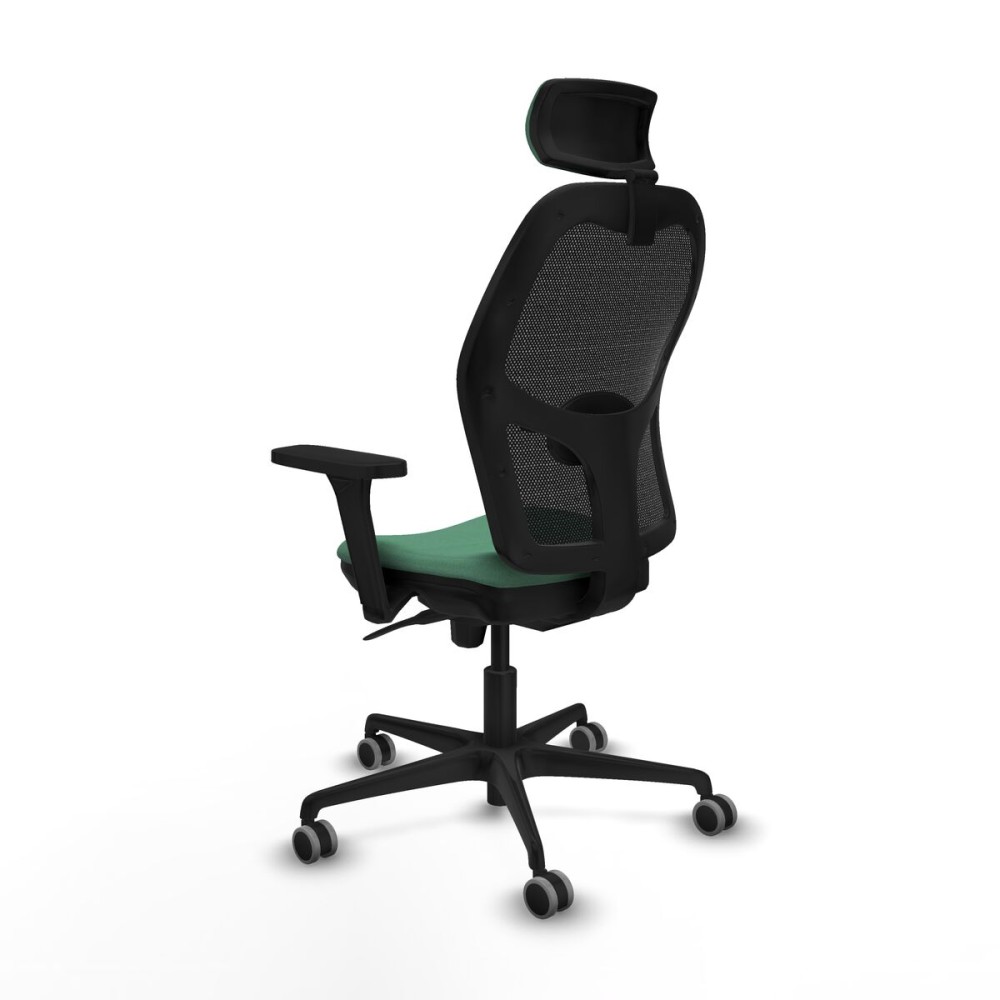 Chaise de Bureau avec Appui-tête Jorquera Piqueras y Crespo 3D036G2 Vert émeraude