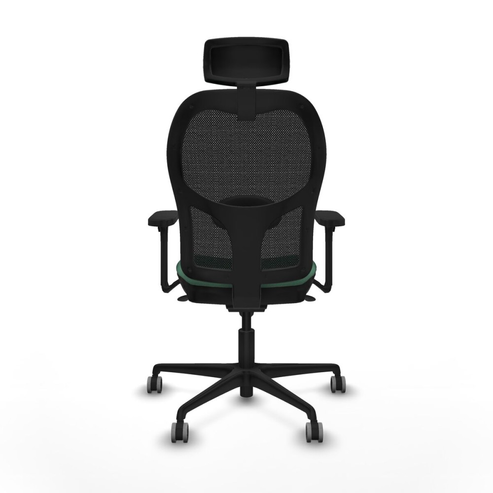 Chaise de Bureau avec Appui-tête Jorquera Piqueras y Crespo 3D036G2 Vert émeraude