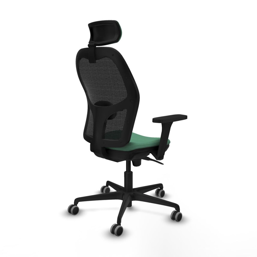 Chaise de Bureau avec Appui-tête Jorquera Piqueras y Crespo 3D036G2 Vert émeraude