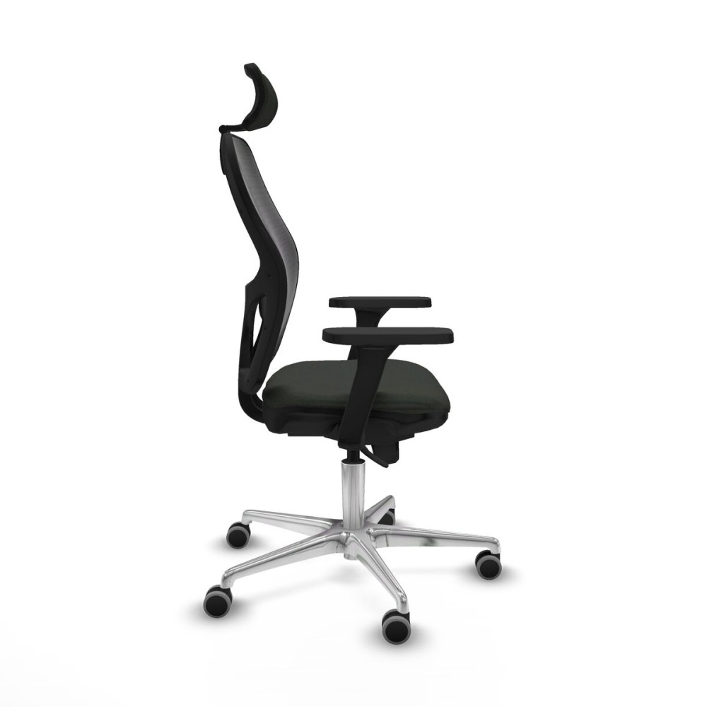 Chaise de Bureau avec Appui-tête Jorquera Piqueras y Crespo 3D086G2 Noir