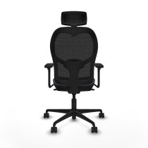 Chaise de Bureau avec Appui-tête Jorquera Piqueras y Crespo 3D036N2 Gris foncé