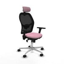 Chaise de Bureau avec Appui-tête Jorquera Piqueras y Crespo 3D086N2 Rose