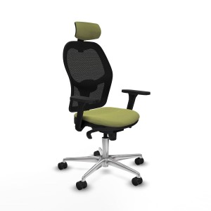 Chaise de Bureau avec Appui-tête Jorquera Piqueras y Crespo 3D086N2 Vert