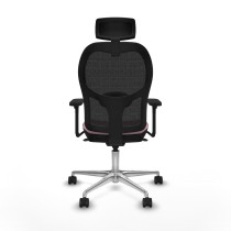 Chaise de Bureau avec Appui-tête Jorquera Piqueras y Crespo 3D086N2 Rose