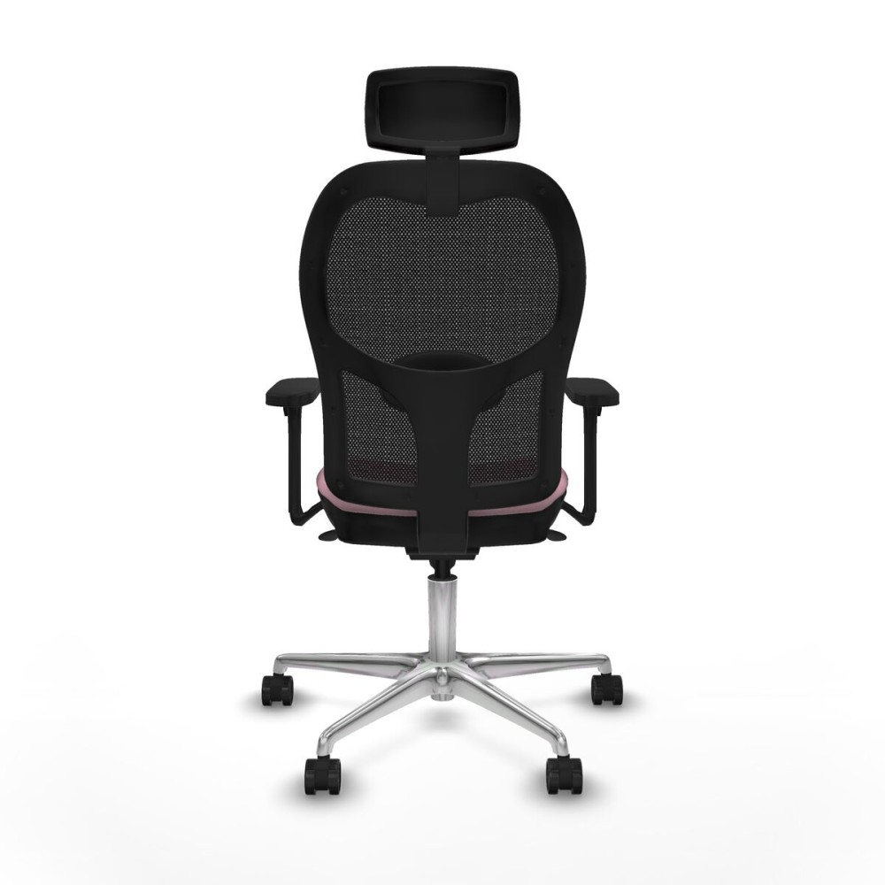 Chaise de Bureau avec Appui-tête Jorquera Piqueras y Crespo 3D086N2 Rose