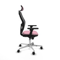 Chaise de Bureau avec Appui-tête Jorquera Piqueras y Crespo 3D086N2 Rose