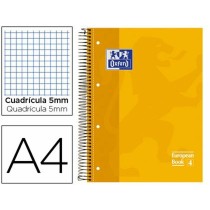 Notizbuch Oxford Classic Gelb A4 80 Blatt (5 Stück)