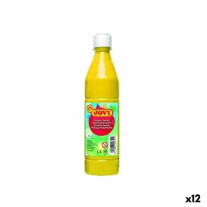 Gouache Jovi Jaune 500 ml (12 Unités)