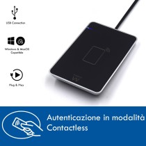 External Card Reader Ewent EW1053 Black