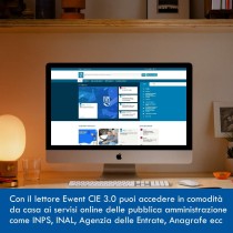 Lecteur de Cartes Externe Ewent EW1053 Noir