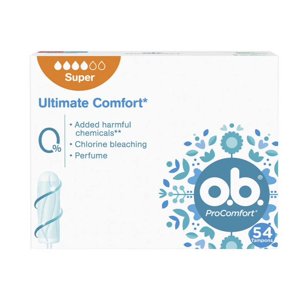 Tampons Super Ob Procomfort Super 54 Stück