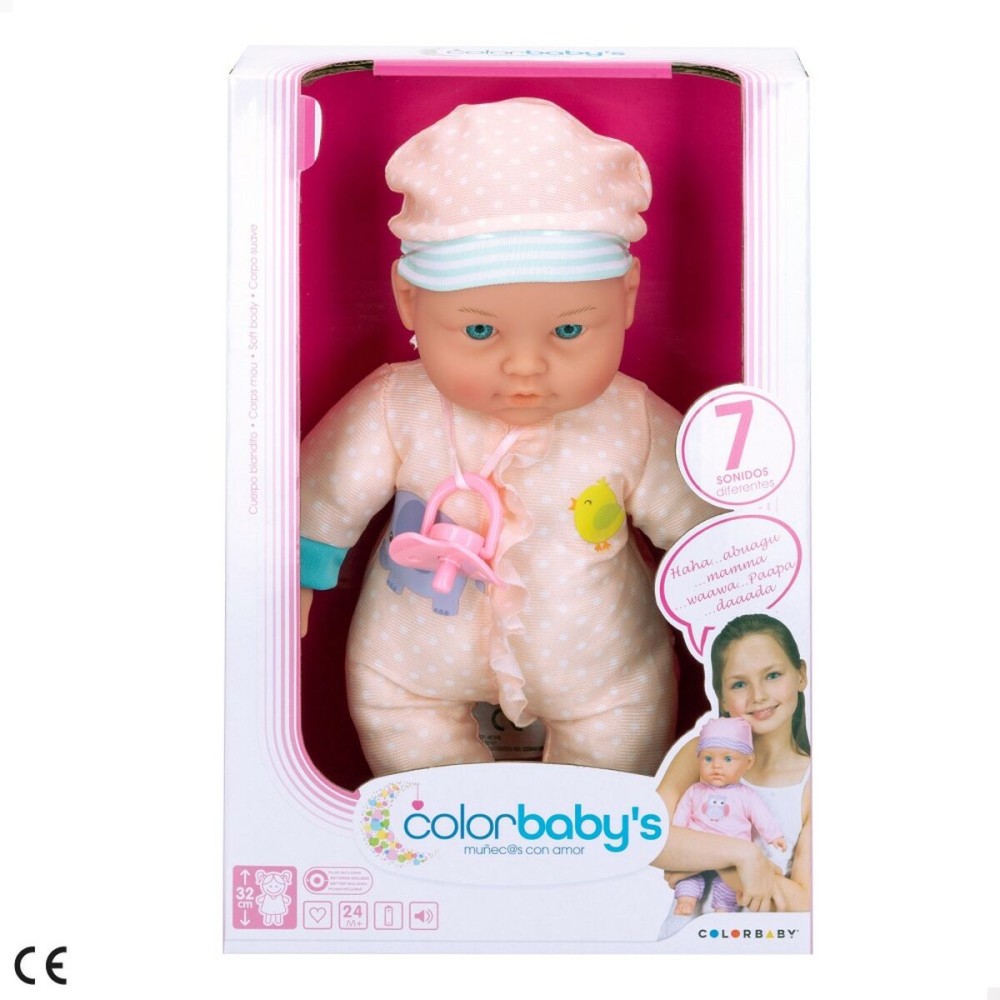 Babypuppe Colorbaby 22,5 x 32 x 10 cm 6 Stück