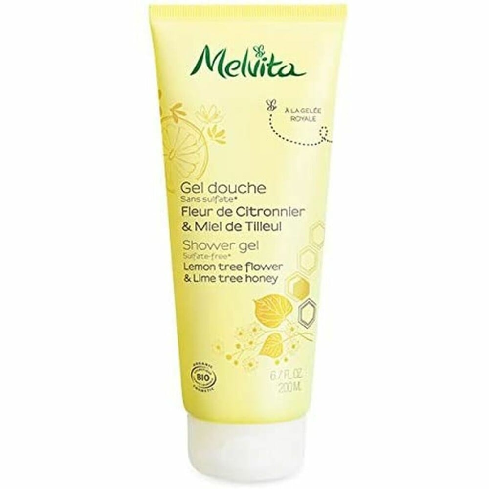 Duschgel Fleur de Citronnier & Miel de Tilleul Melvita Gels Ducha Mieles Y Flores 200 ml