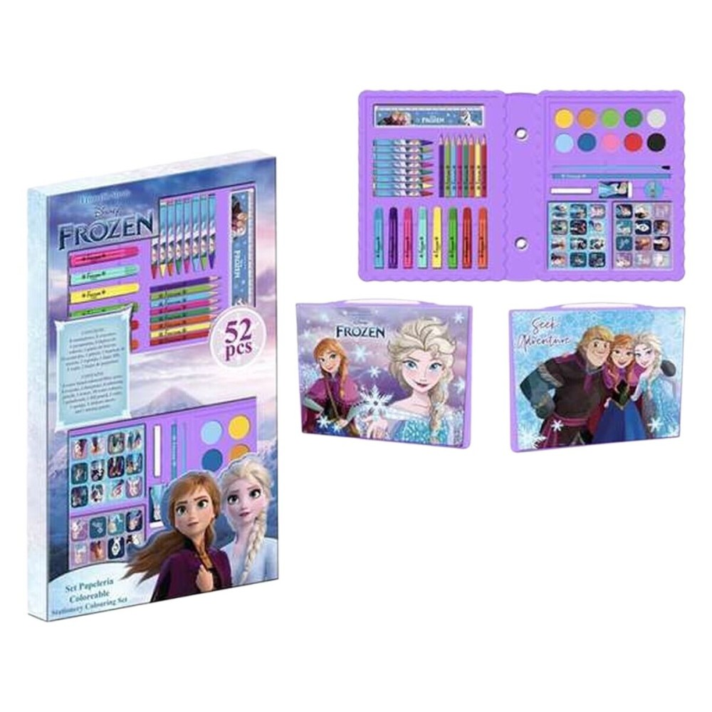 Ensemble de Papeterie Frozen Lila