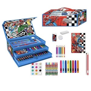 Aktivitätsbox zum Ausmalen The Avengers Blau