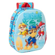 Kinderrucksack The Paw Patrol Blau 27 x 33 x 10 cm 3D
