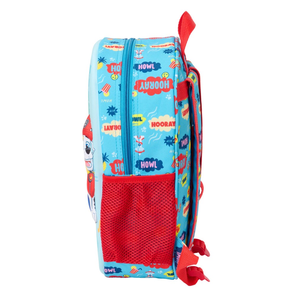 Child bag The Paw Patrol Blue 27 x 33 x 10 cm 3D