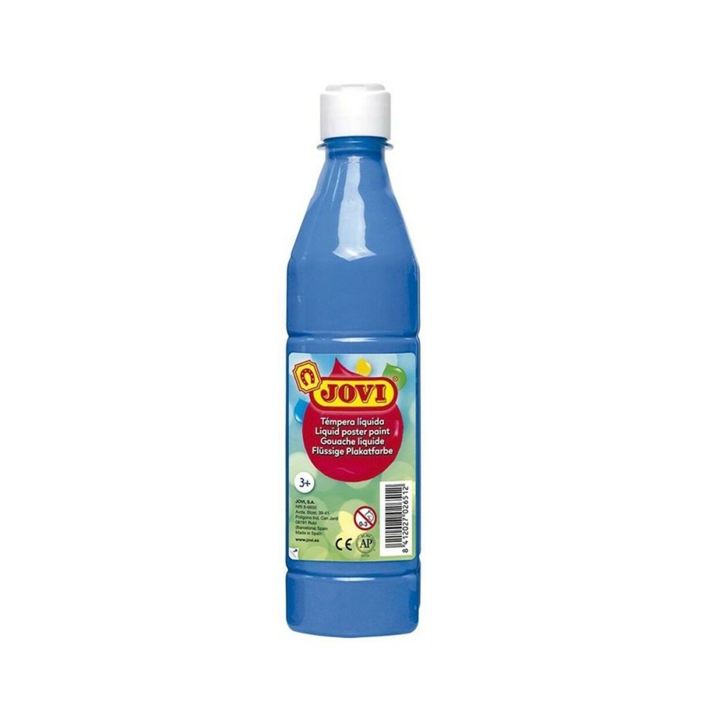 Gouache Jovi Cyan 500 ml (12 Unités)