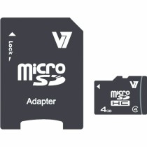 Micro SD-Karte V7 VAMSDH4GCL4R-2E 4GB 4 GB