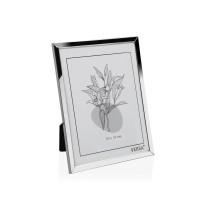 Photo frame Versa Silver Metal Minimalist 1 x 15,5 x 10,5 cm