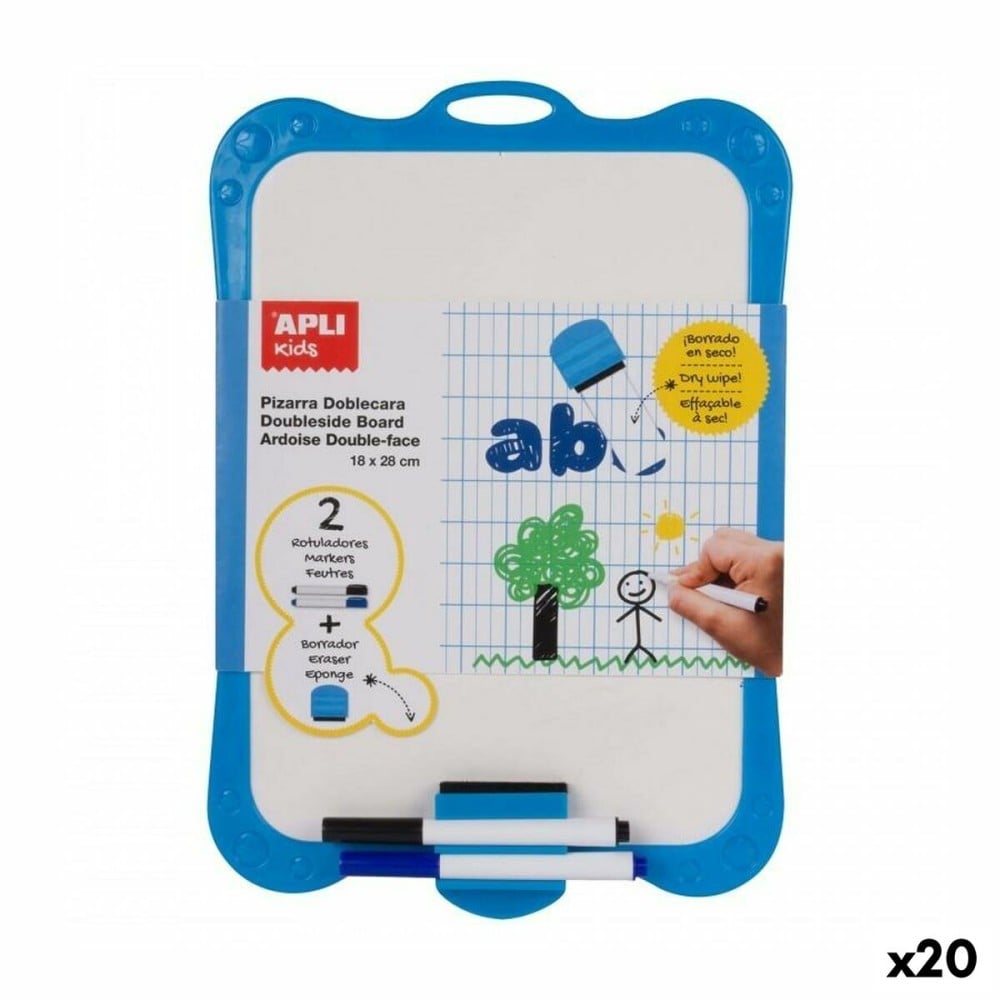 Whiteboard Apli 18 x 28 cm (20 Units)