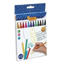 Set of Felt Tip Pens Jovi Multicolour 12 Pieces (12 Units)