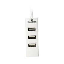 Hub USB CoolBox COO-UPH190 Weiß