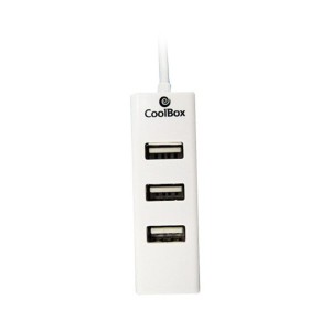 Hub USB CoolBox COO-UPH190 Blanc