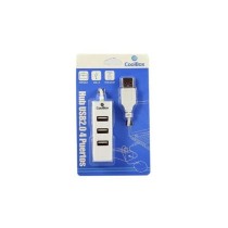 Hub USB CoolBox COO-UPH190 Blanc