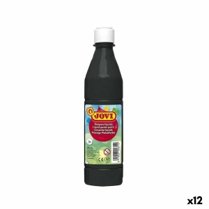 Gouache Jovi Noir 500 ml (12 Unités)