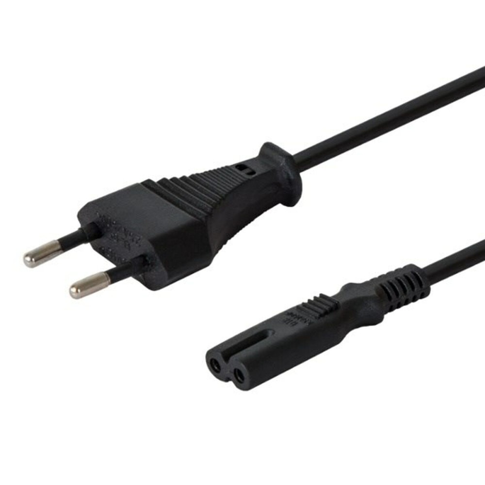 Power Cord Savio CL-105 Black 2-pin C7 3 m