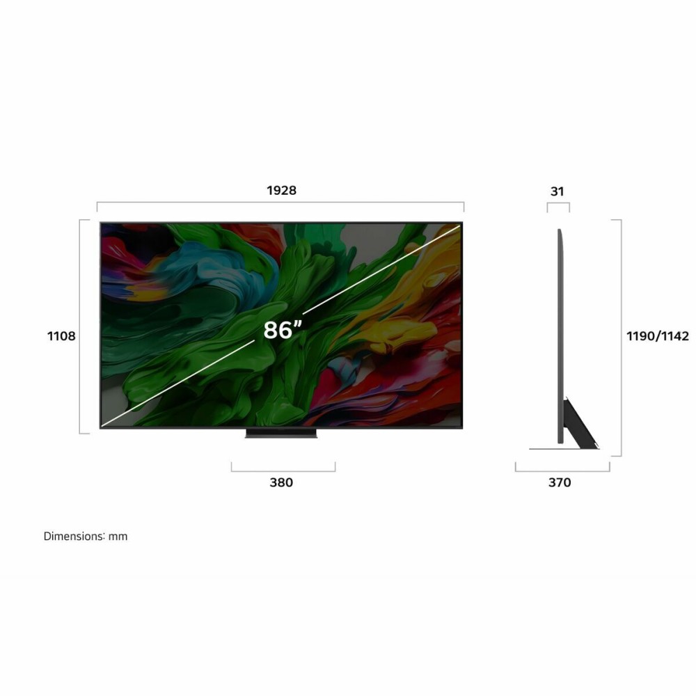 Smart TV LG 86QNED86A6A 86" 4K Ultra HD LED HDR AMD FreeSync QNED