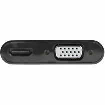 Adaptateur Display Port vers HDMI/VGA Startech DP2VGAHD20           4K Ultra HD Noir