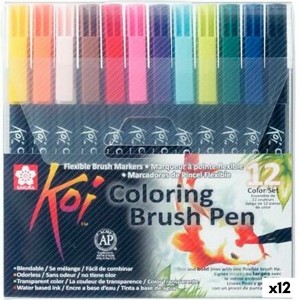 Marker-Set Talens Sakura KOI Bunt 12 Stücke (12 Stück)