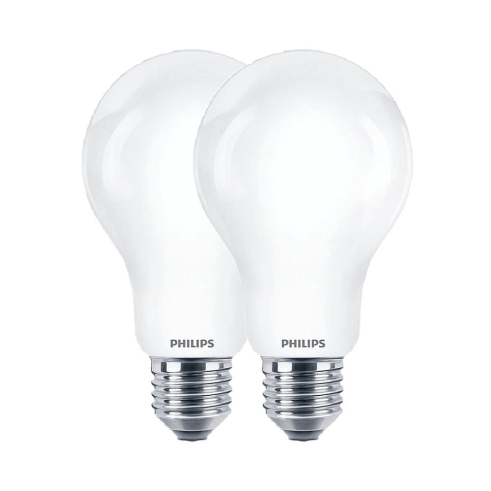 LED-Lampe Philips 100 W Weiß D A++ E27 2 Stück (2700 K)