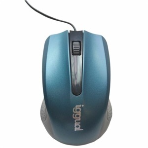 Souris iggual ERGONOMIC-RL 800 dpi Bleu Noir/Bleu