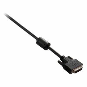 Digitalvideo-DVI-D-Kabel V7 V7E2DVI-03M-BLK      3 m Schwarz