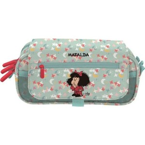 Dreifaches Mehrzweck-Etui Mafalda Bunt 23 x 10 x 10 cm