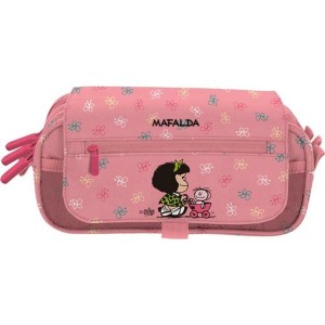 Dreifaches Mehrzweck-Etui Mafalda BABY CART Bunt 23 x 10 x 10 cm