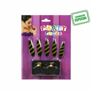 False nails 7637 Bee False Eyelashes