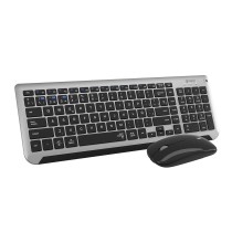 Tastatur Subblim SUBKBC-DCEP20 Grau Qwerty Spanisch QWERTY